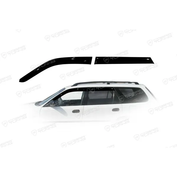 Дефлектора на окна Honda Partner 1996-2006EuroStandard деф.окон Cobra Tuning HE13696