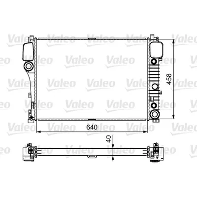 Радиатор VALEO 735299