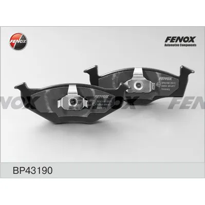 Колодки передние FENOX BP43190