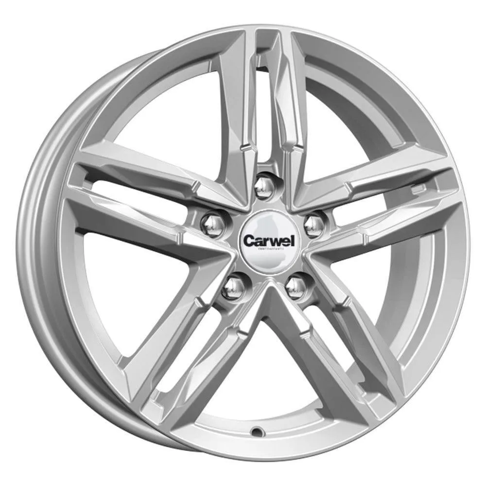 Диск литой R16 6J 5x112/57.1 ET42 Carwel Вайт 184 SB 00076957