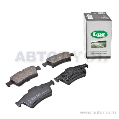 Колодки тормозные NISSAN PRIMERA P12) 02 RENAULT LAGUNA 01 задние LPR 05P1189