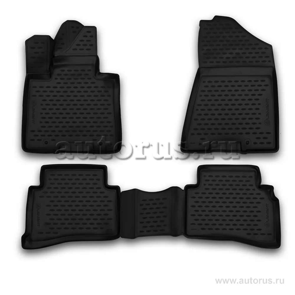 Коврики 3D в салон HYUNDAI Tucson, 2015->, 4 шт. (полиуретан) Element CARHYN00001