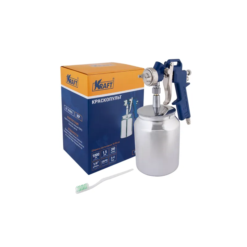 Краскопульт HP 1000/1,5 KRAFT KT 707053 KRAFT KT707053