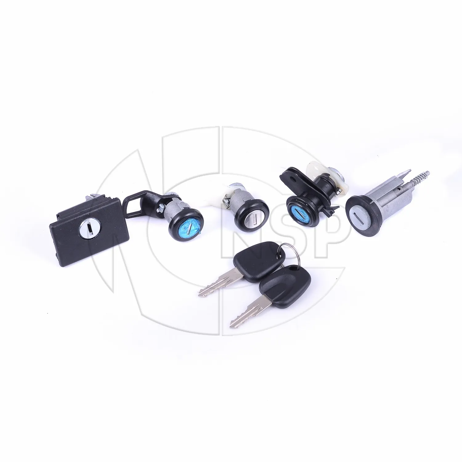Комплект личинок дверей (с замком бардачка) DAEWOO Nexia NSP NSP0196223339