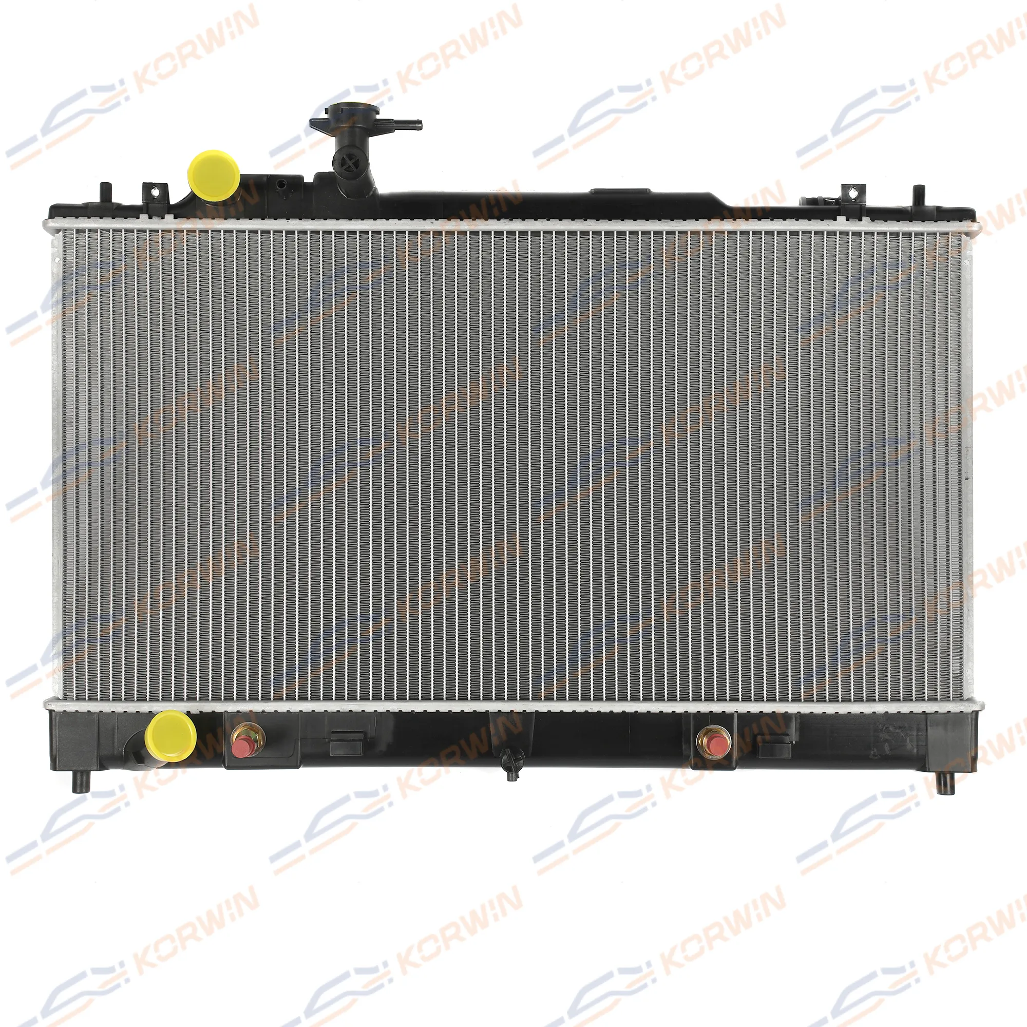 Радиатор охлаждения Mazda 6 (GH) 2.0 (07-12) AT паяный KORWIN KWKB4034