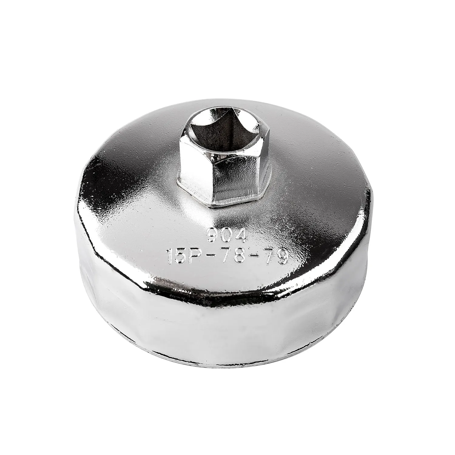 Съемник масляного фильтра чашка 15-гранная 79мм AVSTEEL AV-920104
