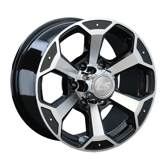 Диск литой R18 7.5J 6x139.7/67.1 ET46 LS 187 BKF S081133