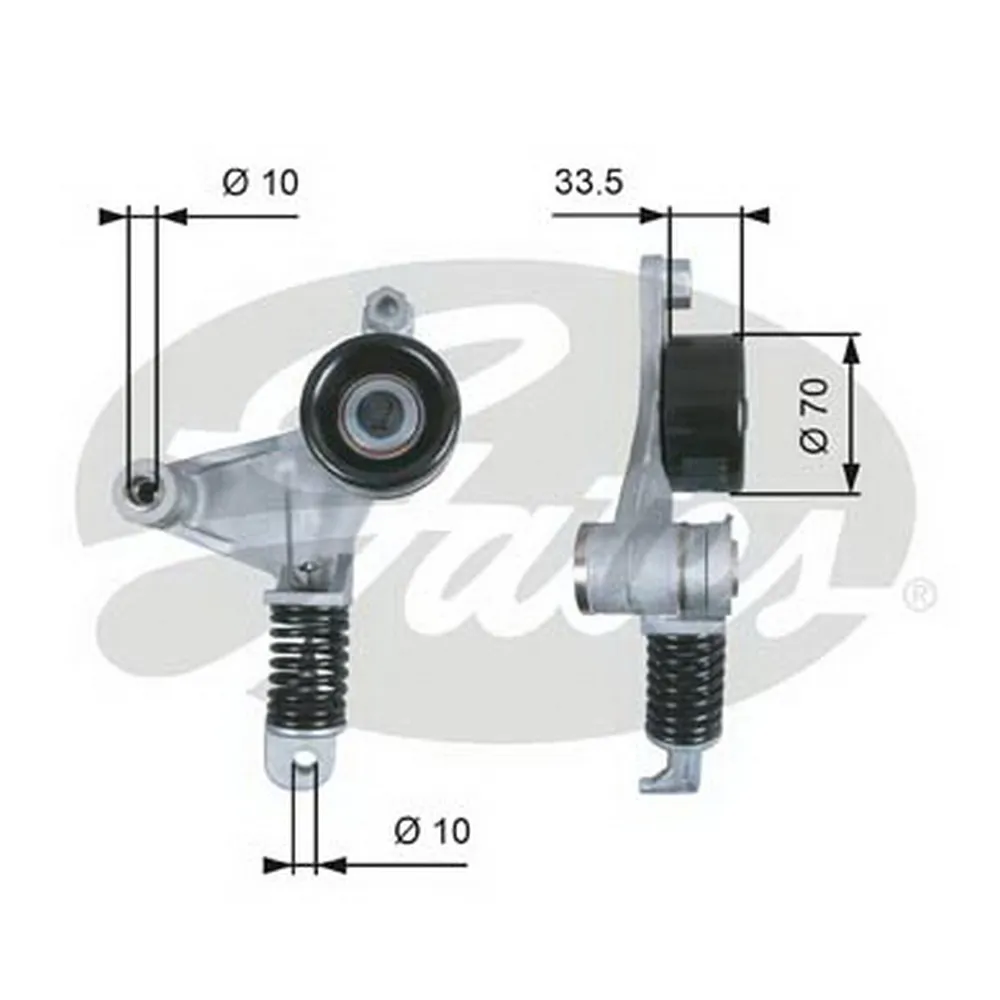 Натяжитель ремня приводного TOYOTA CAMRY/AVENSIS 2.0/2.4 00-