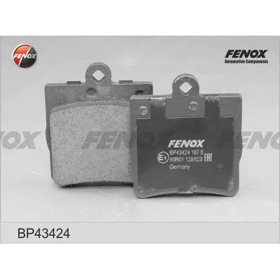 Колодки тормозные дисковые MB W202, W210 1.8-3.0TD 93-02 ЗАДНИЕ FENOX BP43424