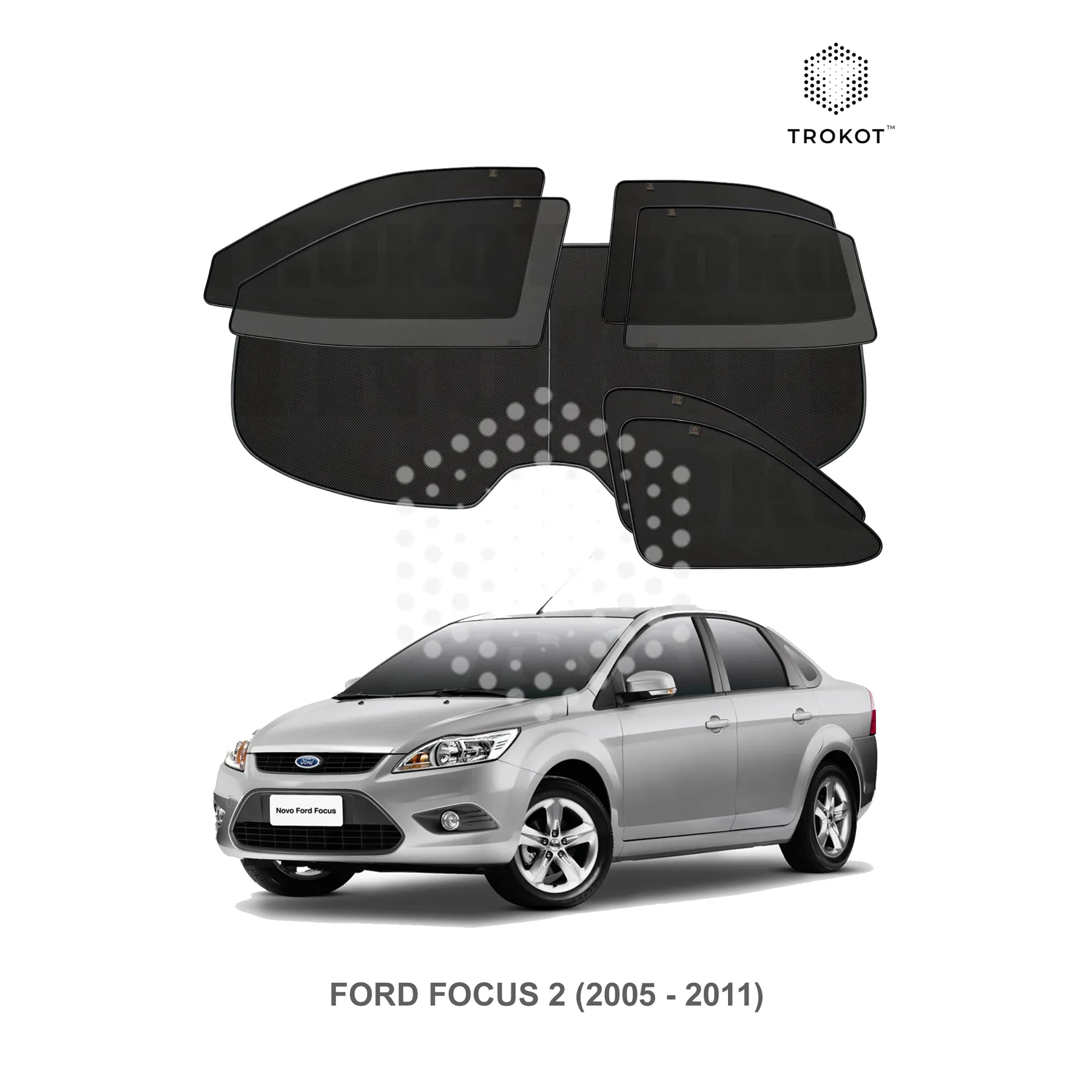 Полный комплект из 7 экранов FORD Focus (2) (2005-2011)