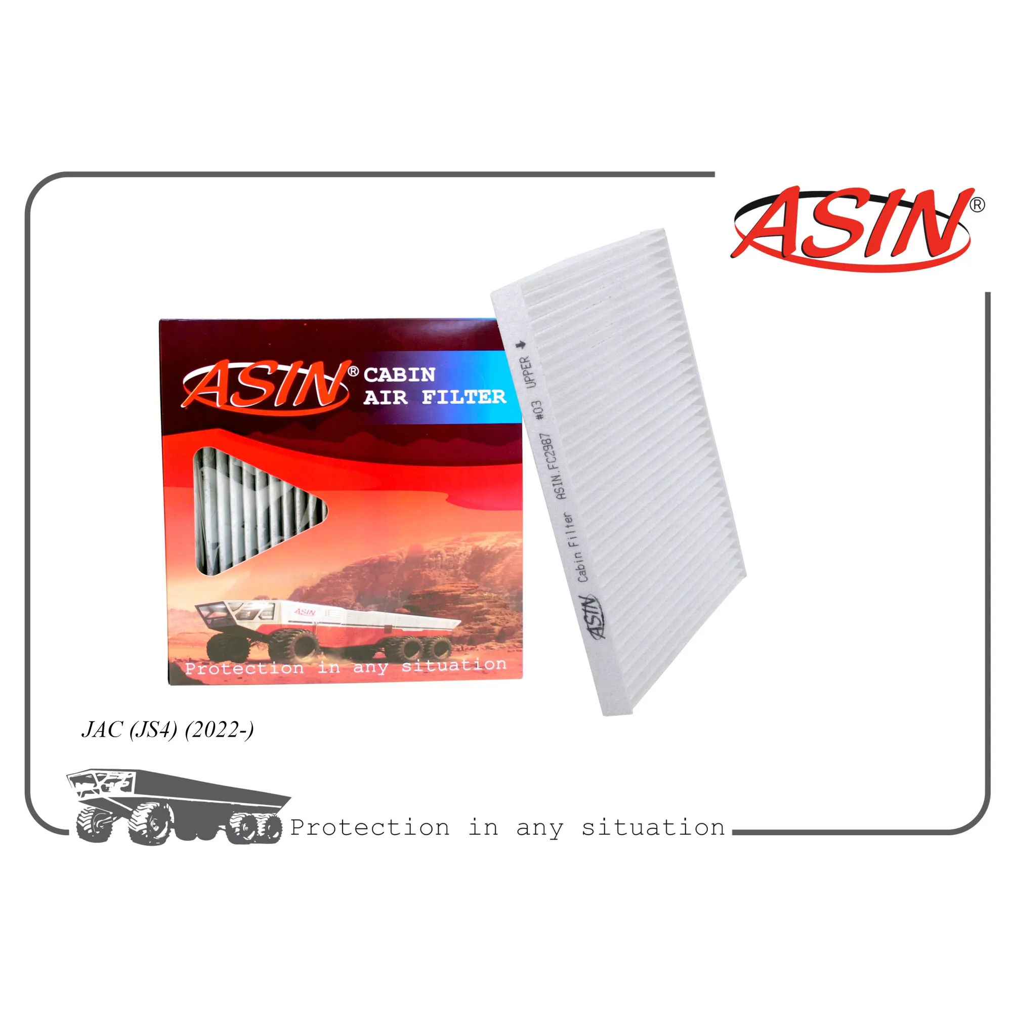 Фильтр салонный 8126100U8510-25/ASIN.FC2987 ASIN ASIN ASIN.FC2987