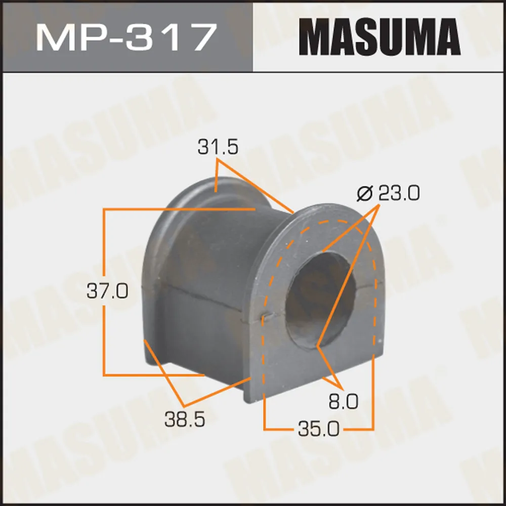 Втулка стабилизатора TOYOTA ALTEZZA GITA MASUMA MP-317