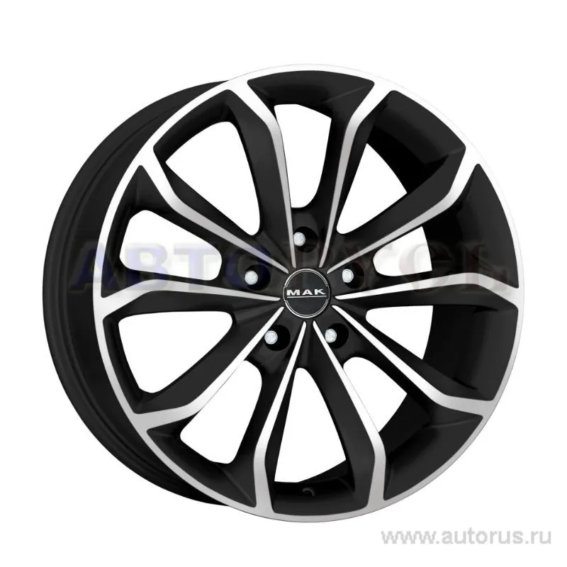 Диск литой R20 9.5J 5x120/76 ET35 MAK Xenon Ice Black F9520XEIB35I