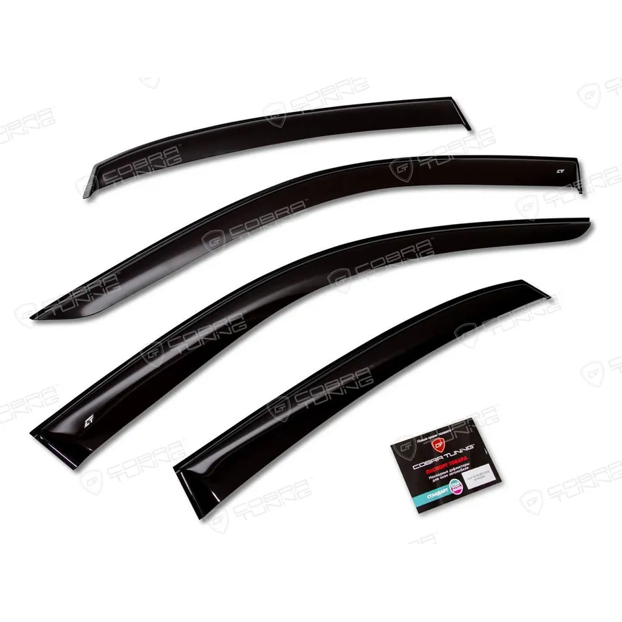 Дефлектора на окна Chery Tiggo 8 Pro 2021 деф.окон Cobra Tuning Cobra tuning C22221