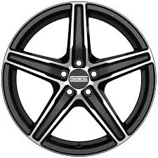 Диск литой R17 7J 5x98/58.1 ET35 FONDMETAL 8 100 Glossy Black Machined RF04494