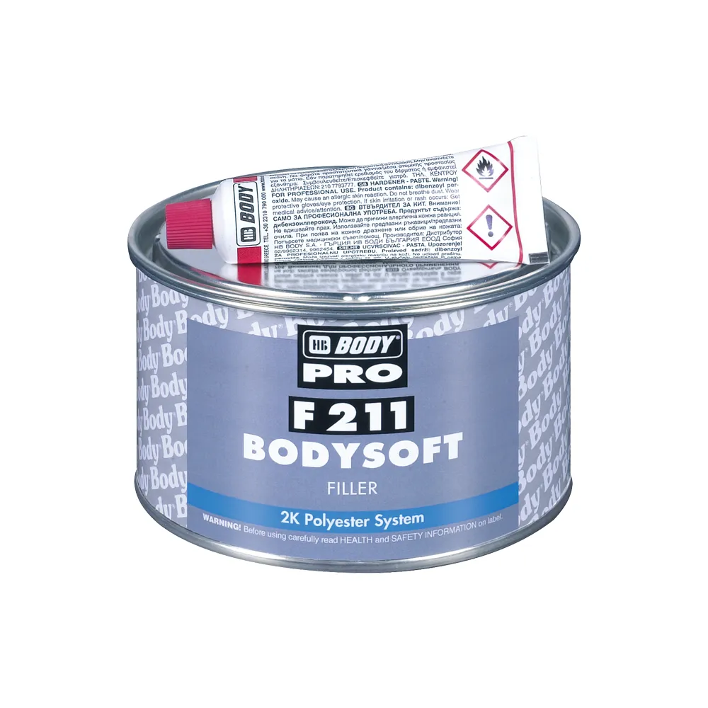 Шпатлевка 211 soft, 0,25кг BODY 2112300000