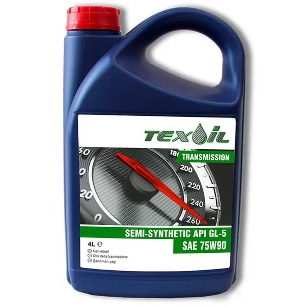 Масло трансмиссионное TEXOIL TRANSMISSION GL-5 75W90 полусинтетическое 4 л MT30233