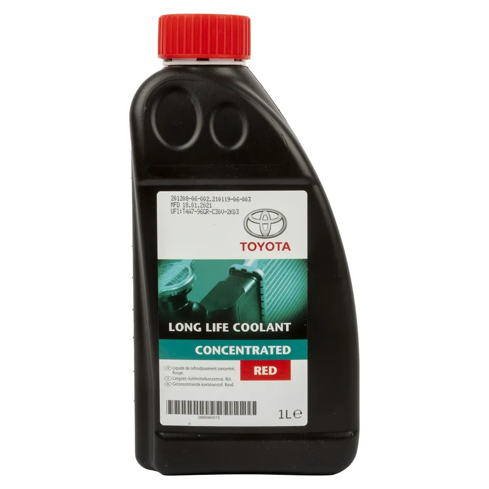 Антифриз TOYOTA Long Life G12 концентрат красный 1 л 08889-80015