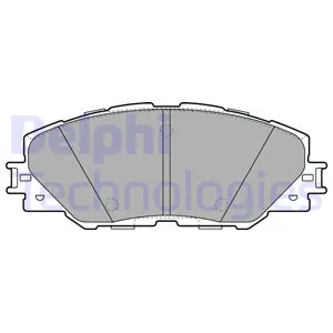 Колодки передние TOYOTA RAV 4 III 2006-> DELPHI LP2003