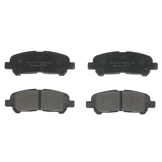 Колодки дисковые задние Toyota Highlander 2.73.5 09 P 83 138 BREMBO P83138