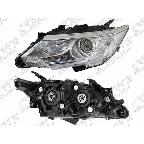 Фара TOYOTA CAMRY 14-17 LH галоген с электрокорректором SAT ST1121142LMLDEM