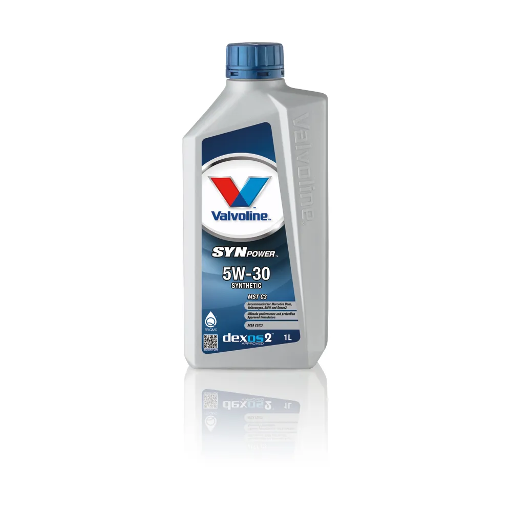 Масло моторное синтетическое Valvoline SYNPOWER MST C3 5W-30 (1л) 872596