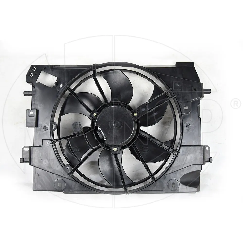 Вентилятор охлаждения Renault Duster (с 2015, в сборе) NSP NSP07214811626R