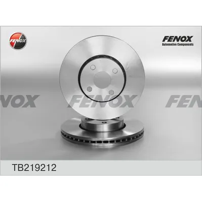 Диск тормозной TOYOTA COROLLA VII (E12 ), VERSO/SW 1.8/2.0 D-4D, 0 FENOX TB219212