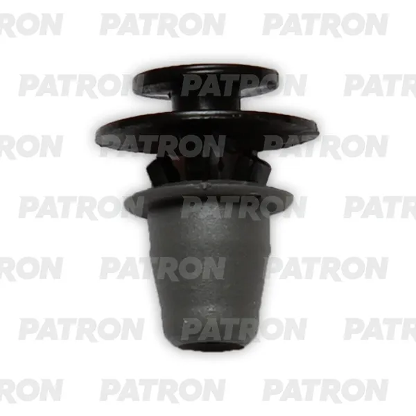 Клипса пластмассовая Клипса пластмассовая обшивка двери (черная/серая) PATRON P37-2490T