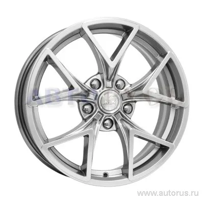 Диск литой R15 6J 5x114.3/67.1 ET38 КИК Сочи блэк платинум 15165