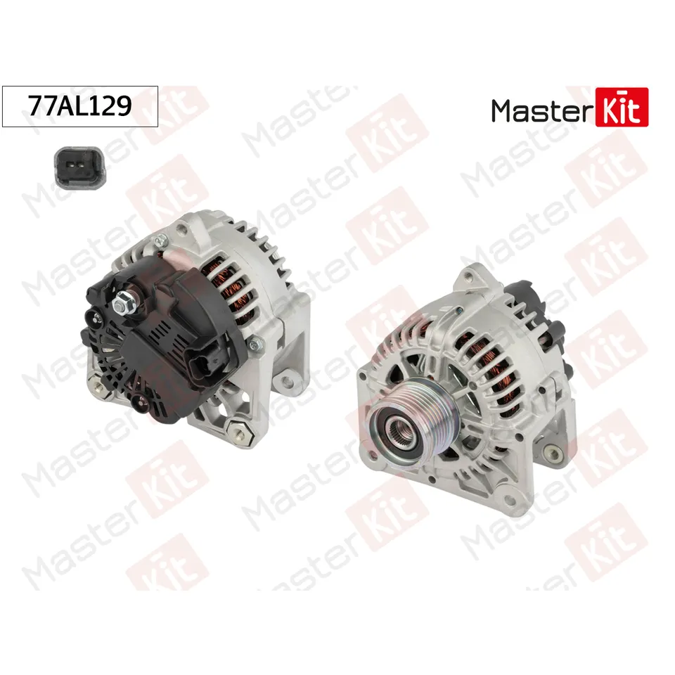 Генератор Nissan TIIDA (SC11)/Renault LOGAN I (LS_) 2004 - (14V 110A) MASTERKIT 77AL129