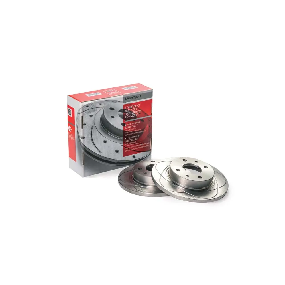Диск тормозной передний комплект ВАЗ 2108-15 R-13 SPORT 2108-15 LADA 21080350107088