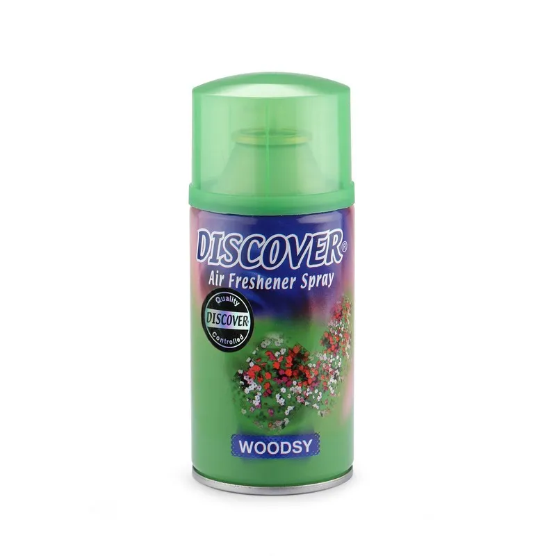 Баллон сменный для автоосвежителя DISCOVER Woodsy(Лесной) 320 мл. спрей 396771