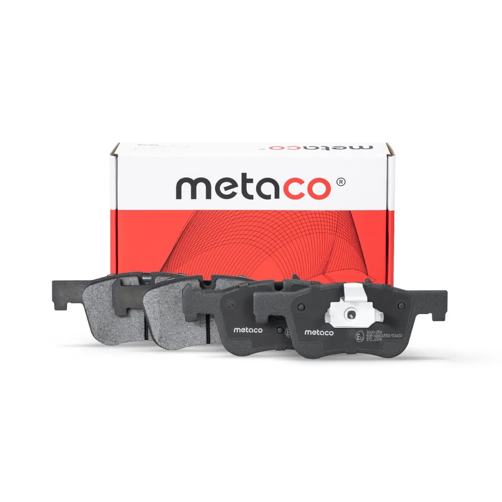Колодки тормозные передние к-кт BMW 1-СЕРИЯ (F20,F21) 3-СЕРИЯ (F30,F31) Metaco 3000-254