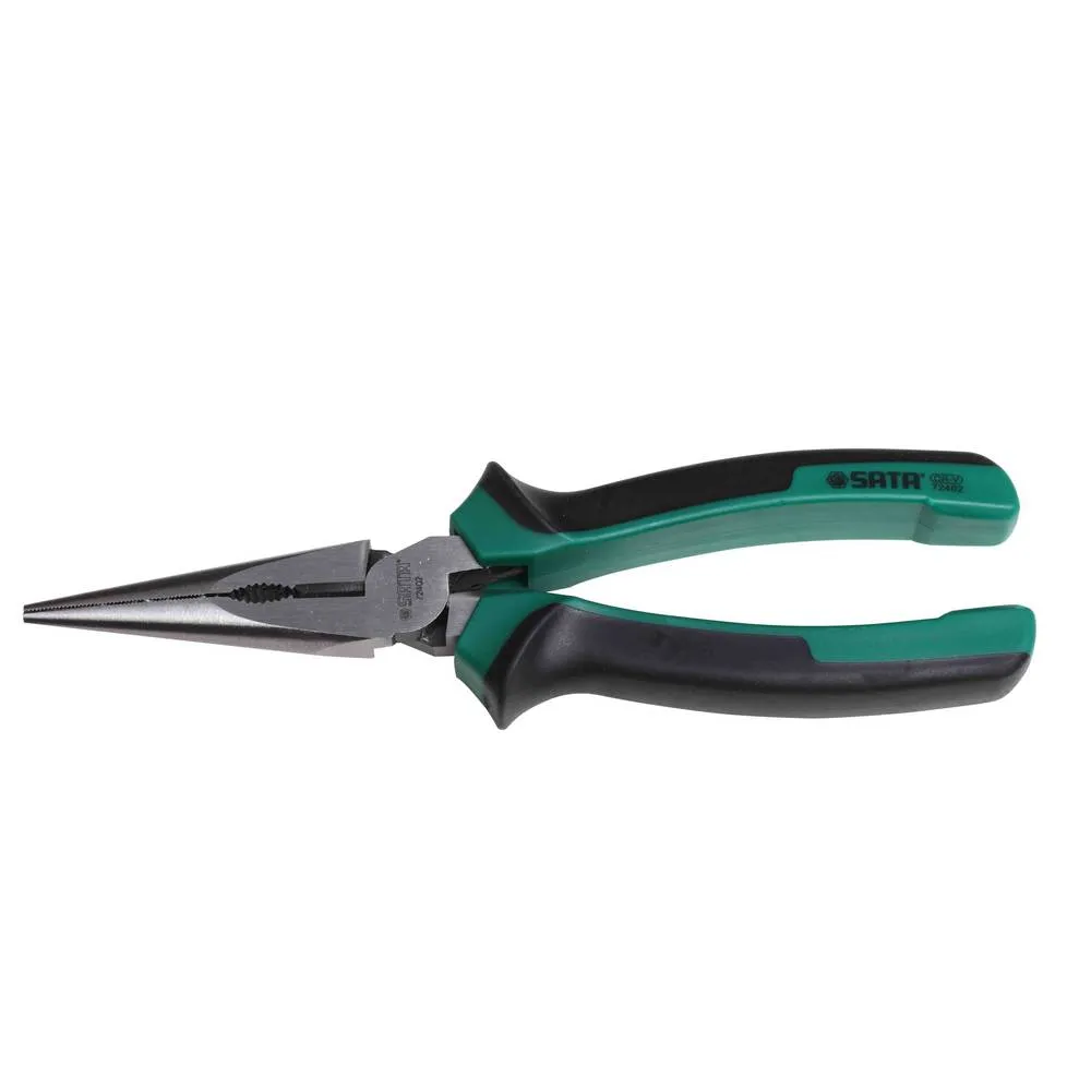 Плоскогубцы 8, скругленные. SATA 72402