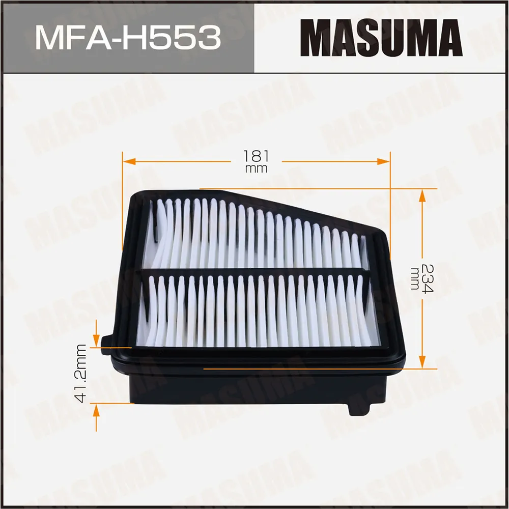 Фильтр воздушный MASUMA MFAH553