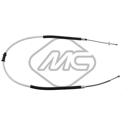 Трос ручника TEMPRA 1/8 - DIESEL SX-LH Metalcaucho 81284