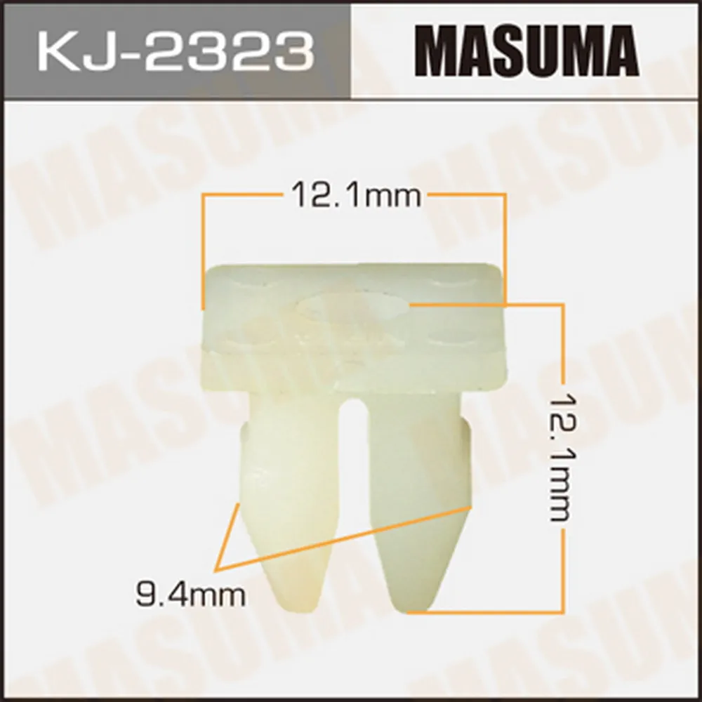 Клипса крепежная MASUMA 2323-KJ MASUMA KJ2323