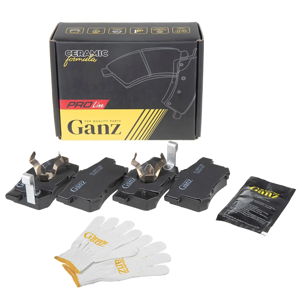 Колодки тормозные задние PRO-Line Ceramic для HONDA CR-V RD1 97-01 GANZ GIJ09112C