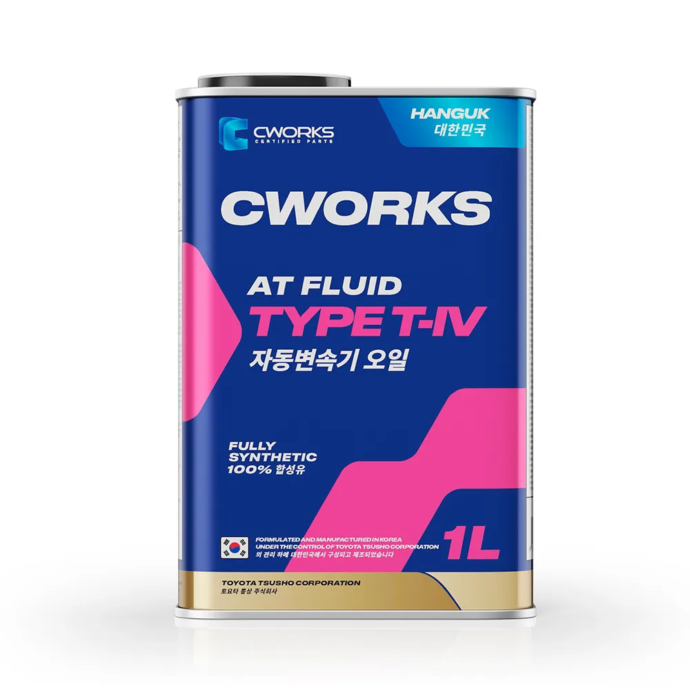 Масло трансмиссионное CWORKS HANGUK ATF TYPE T-IV синтетическое 1 л A22HR4001
