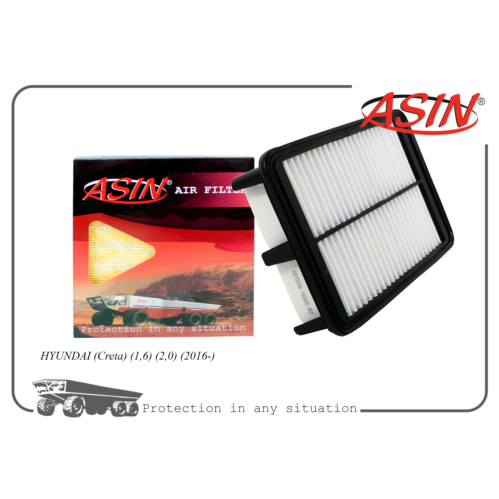 Фильтр воздушный 28113-M4000/ASIN.FA2635 ASIN ASIN ASINFA2635