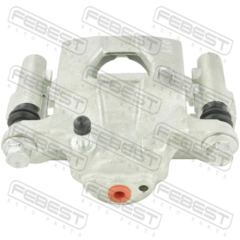 Суппорт тормозной задний R (со скобой) NISSAN Qashqai (J10) 06-> FEBEST 0277-J10ERR