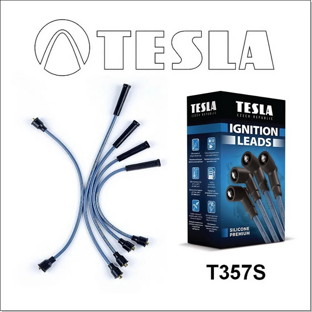 Провода в/в М 2141 силиконовые TESLA T357S