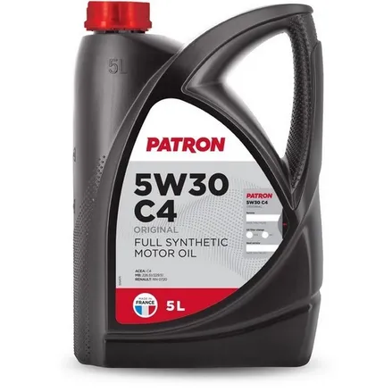Масло моторное PATRON Motor Oil 5W-30 синтетическое 5 л 5W30C45LORIGINAL