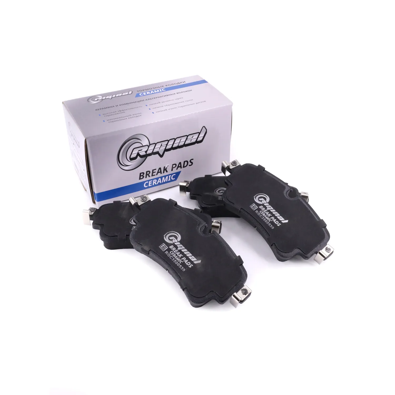Колодка тормозная задняя Ceramic (кт.4шт.) AUDI A4/Q7 15- 8W0698451S Riginal RGC3500539
