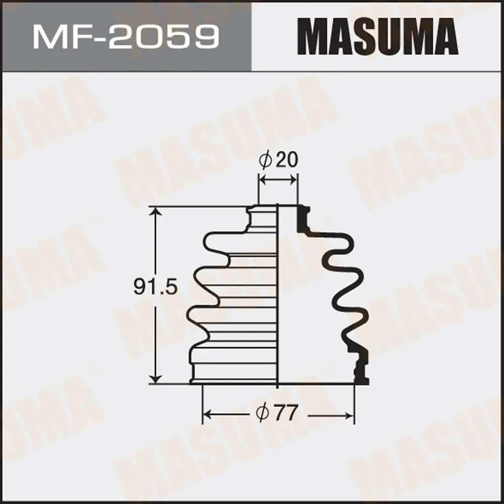 Пыльник ШРУСа NISSAN AD MASUMA MF-2059