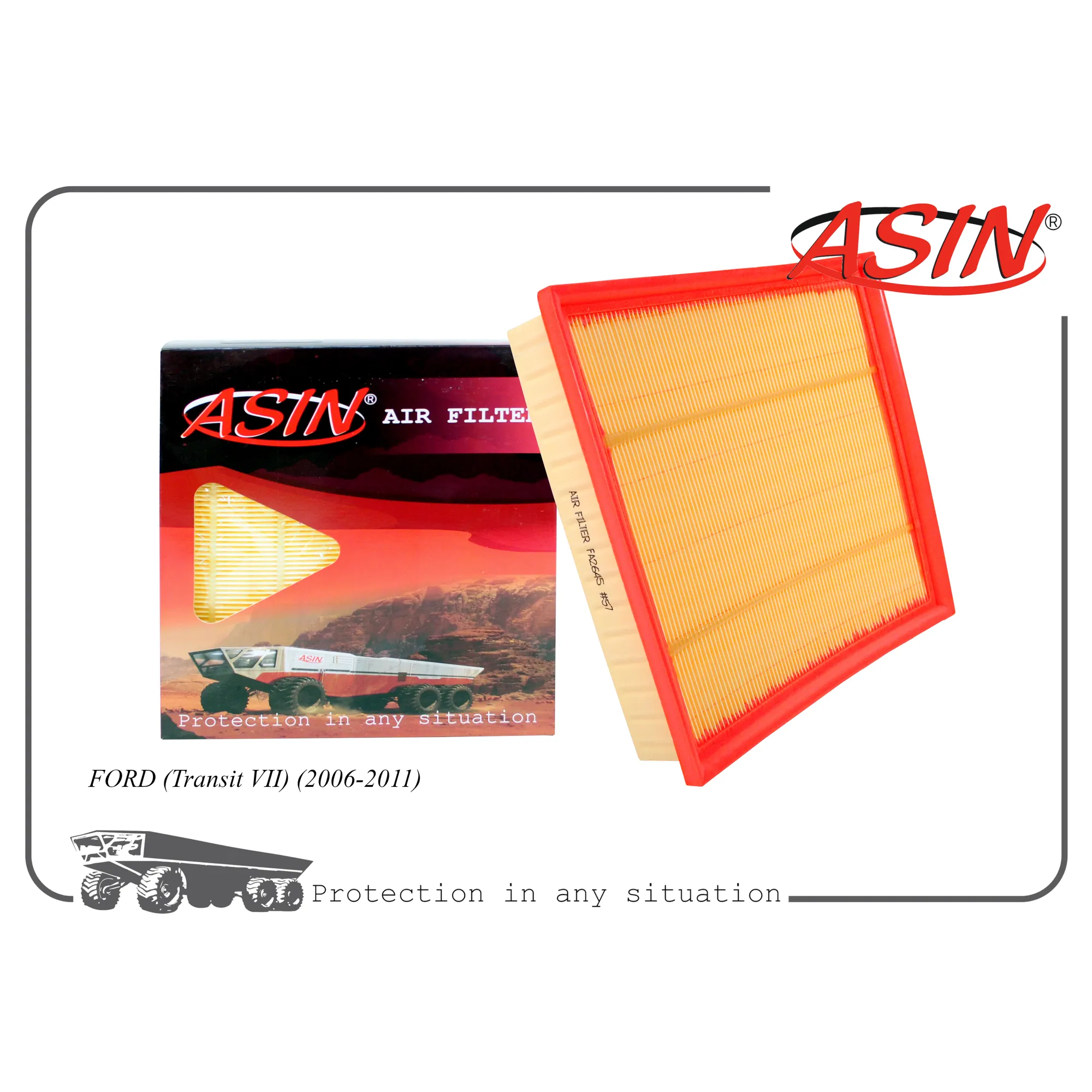 Фильтр воздушный 1729416/ASIN.FA2645 ASIN ASIN ASINFA2645