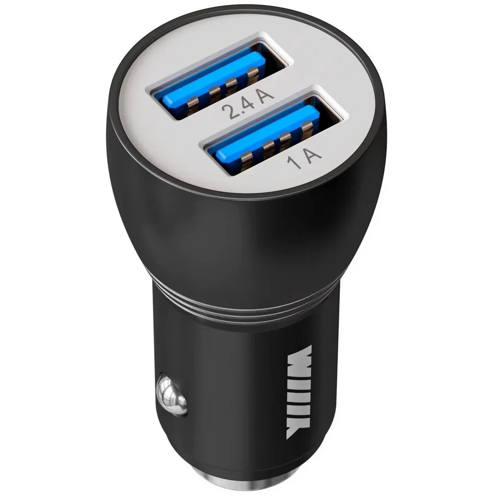Зарядное устройство UCC-2-17 с двумя USB-портами, черный WIIIX WIIIX UCC217