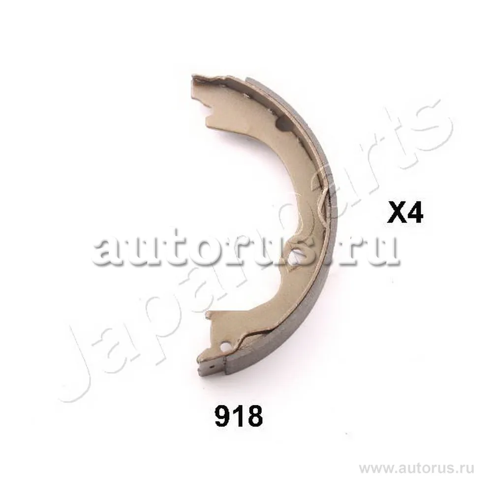 Колодки барабанные ручника! Jeep Grand Cherokee 3.0CRD V6 11> JAPANPARTS GF918AF
