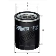 ФИЛЬТР МАСЛЯНЫЙ RANGE ROVER JAGUAR XK XJ XF 03- 3. HENGST H329W
